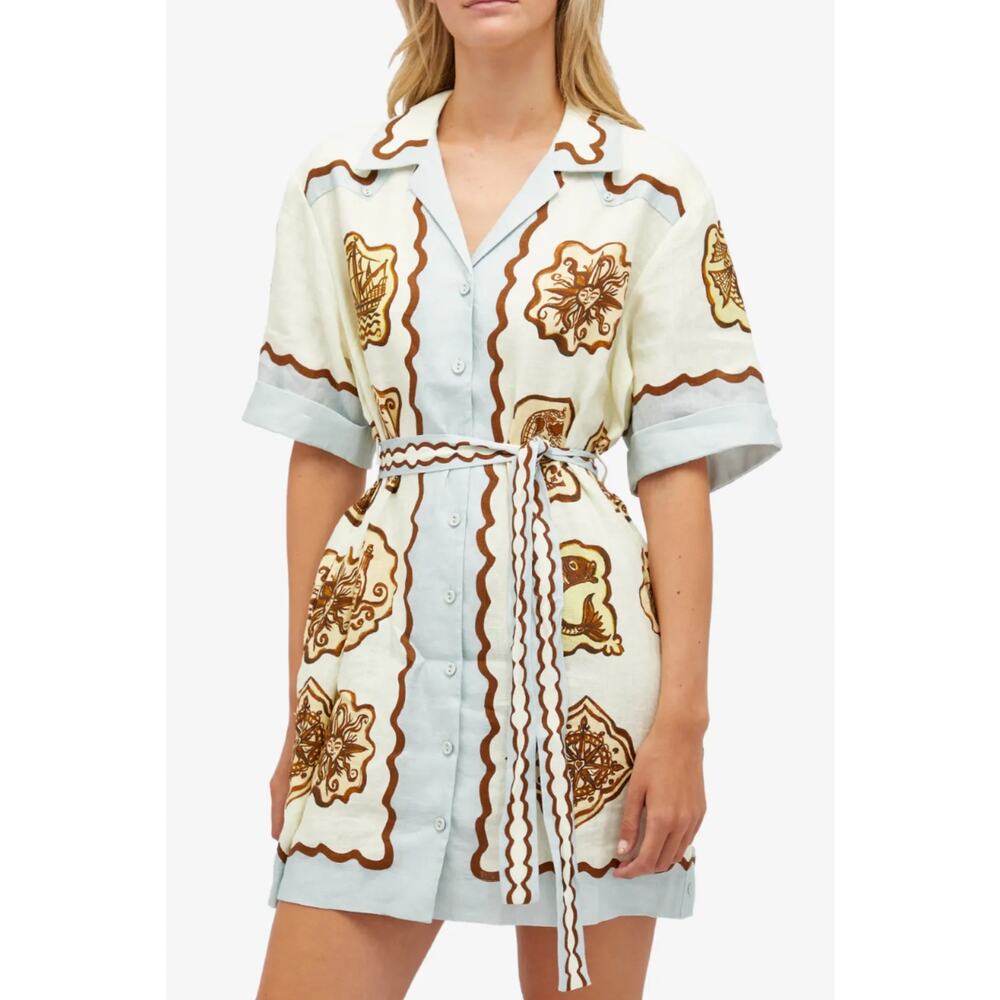 Alemais Relic Mini Dress size US 6